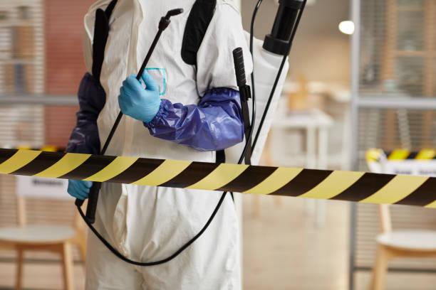 Professional Biohazard Cleanup technician working in Dublin, CA